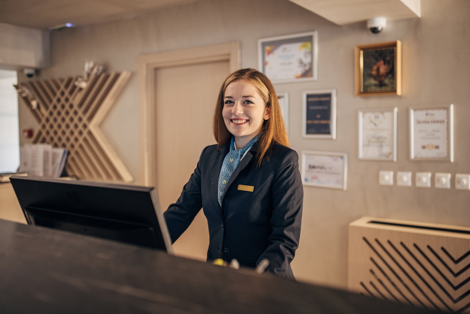 Hotel receptionist